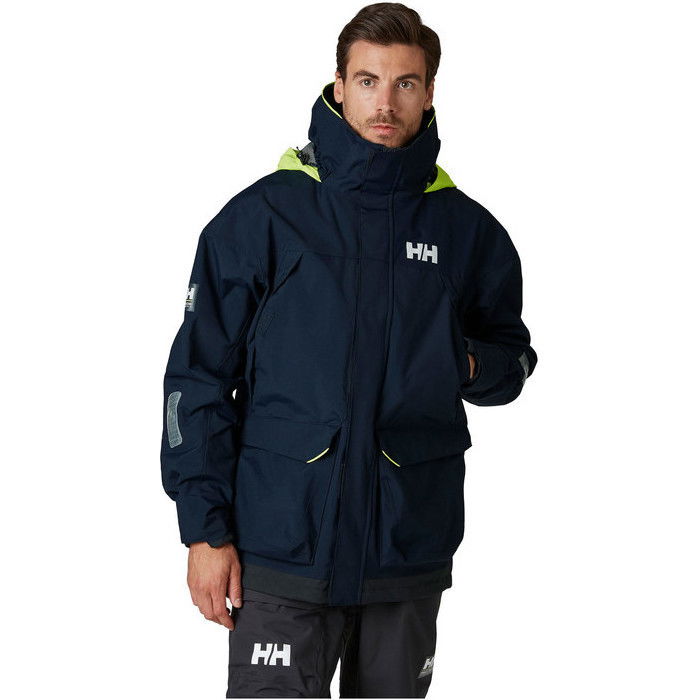 2024 Helly Hansen Mens 3.0 Pier Coastal Sailing Jacket & Pier Bib Trouser Combi Set 3417733961 - Navy